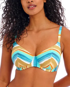 2024 Freya Swim Castaway Island Plunge Bikini Top - As205702