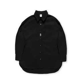 ADD Folded Placket Shirt Black