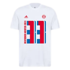 Adidas Bayern Munich 2023 Bundesliga Champions Tee