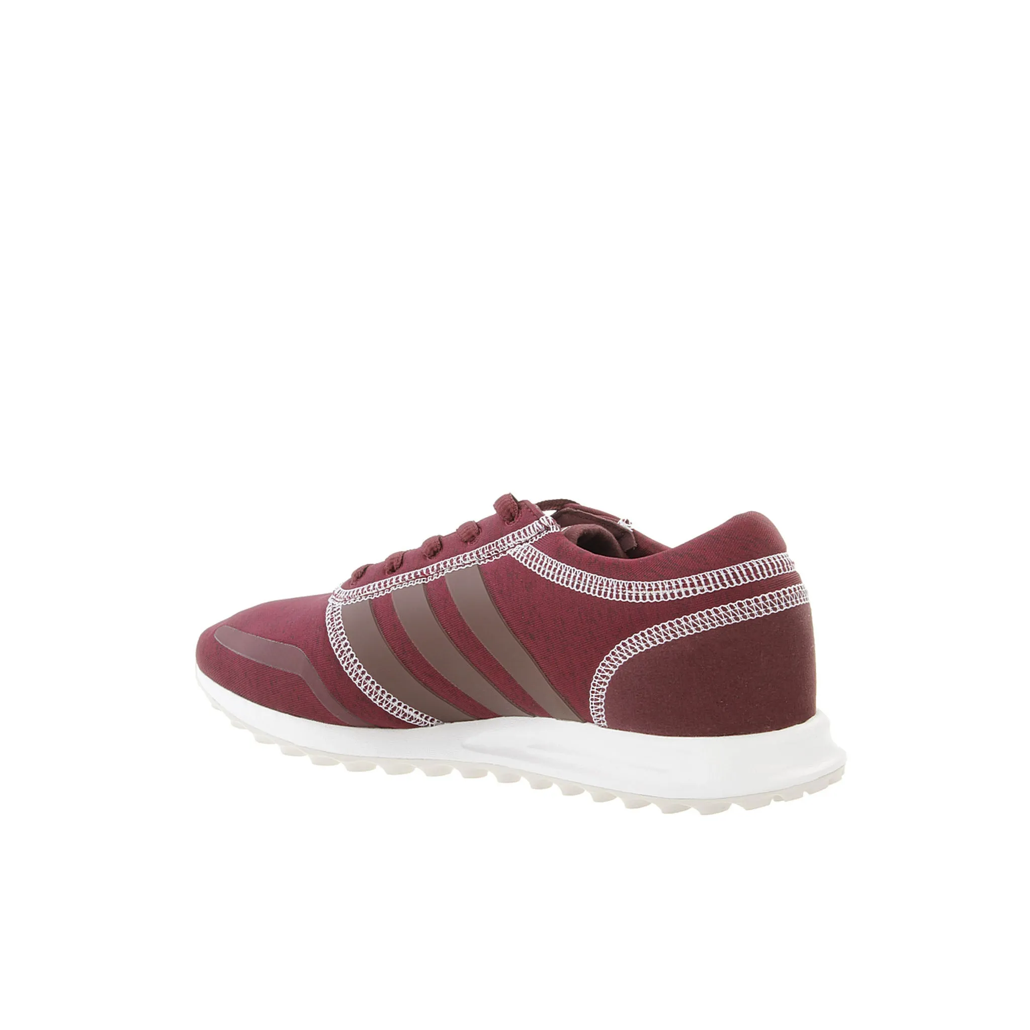 Adidas Los Angeles Womens Burgundy Trainers