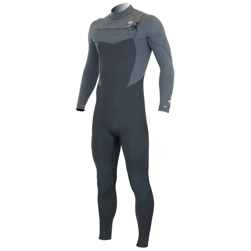 Alder Torch FX Mens 5/4mm Chest Zip Wetsuit - Black