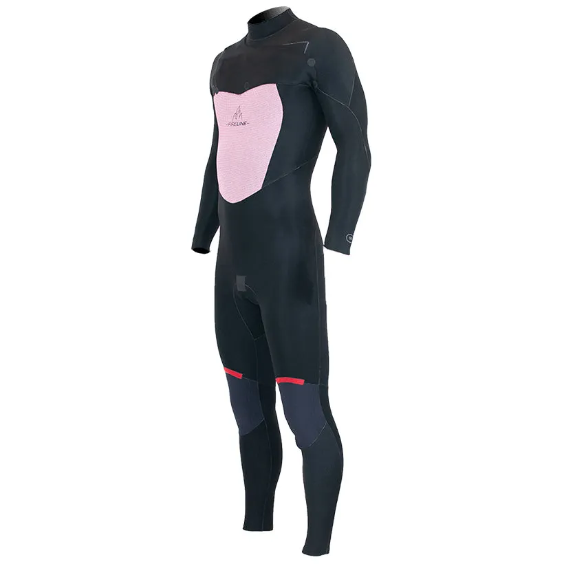 Alder Torch FX Mens 5/4mm Chest Zip Wetsuit - Black