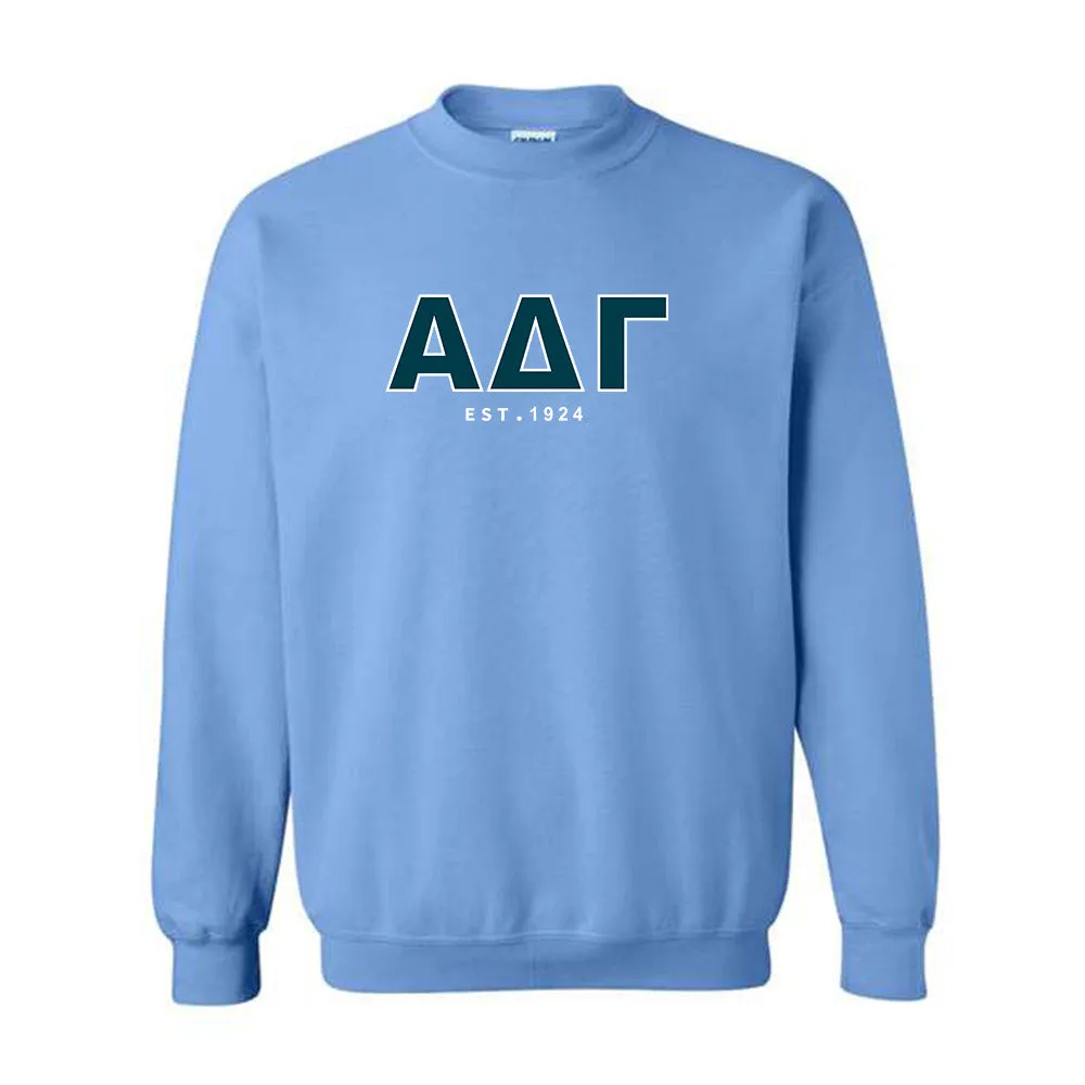 Alpha Delta Gamma Basic Blues Sweatshirt