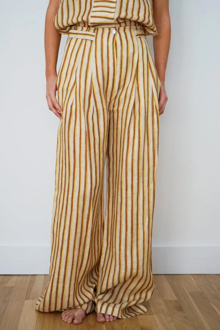 Amalfi Vaya Trousers in Yellow - Romualda