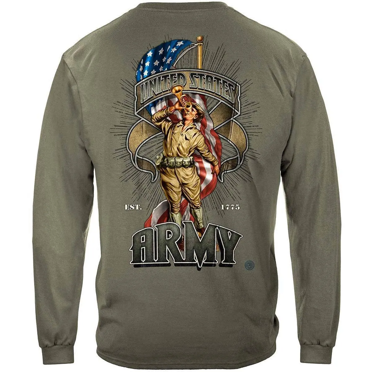 Army Dough Boy Long Sleeve