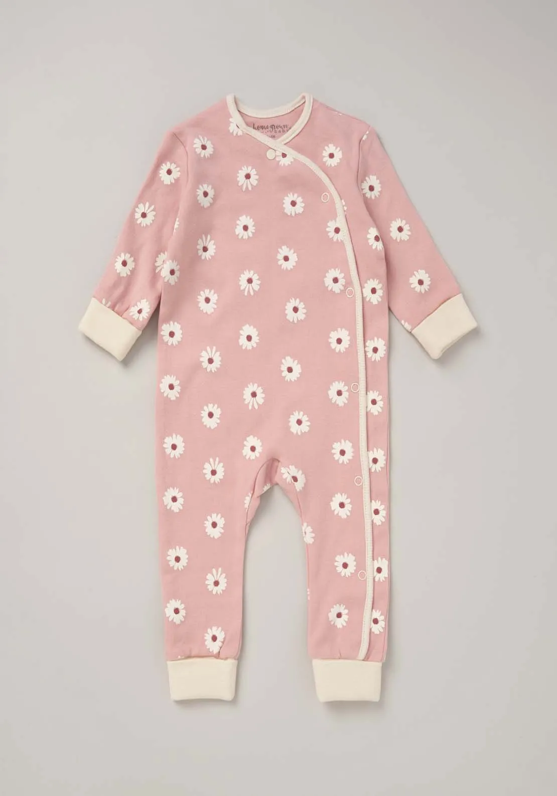 Baby Girl 5 Piece Daisey Layette Set - Pink