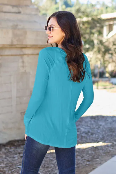 Back To Basics Long Sleeve Thumbhole Tee