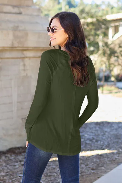 Back To Basics Long Sleeve Thumbhole Tee