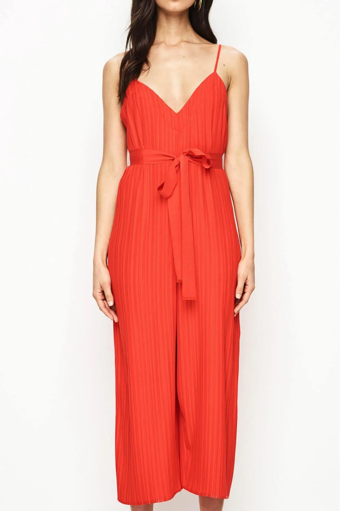 Berry Good Jumpsuit Red