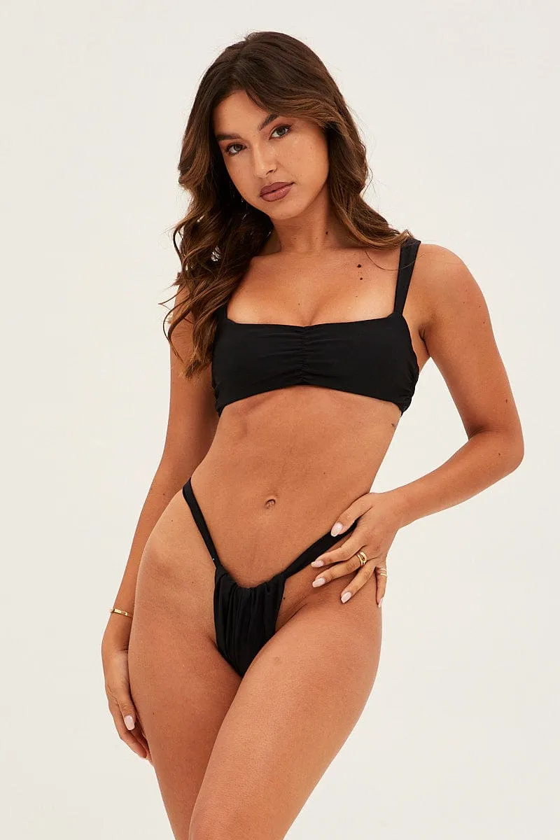 Black Two Piece Bikini