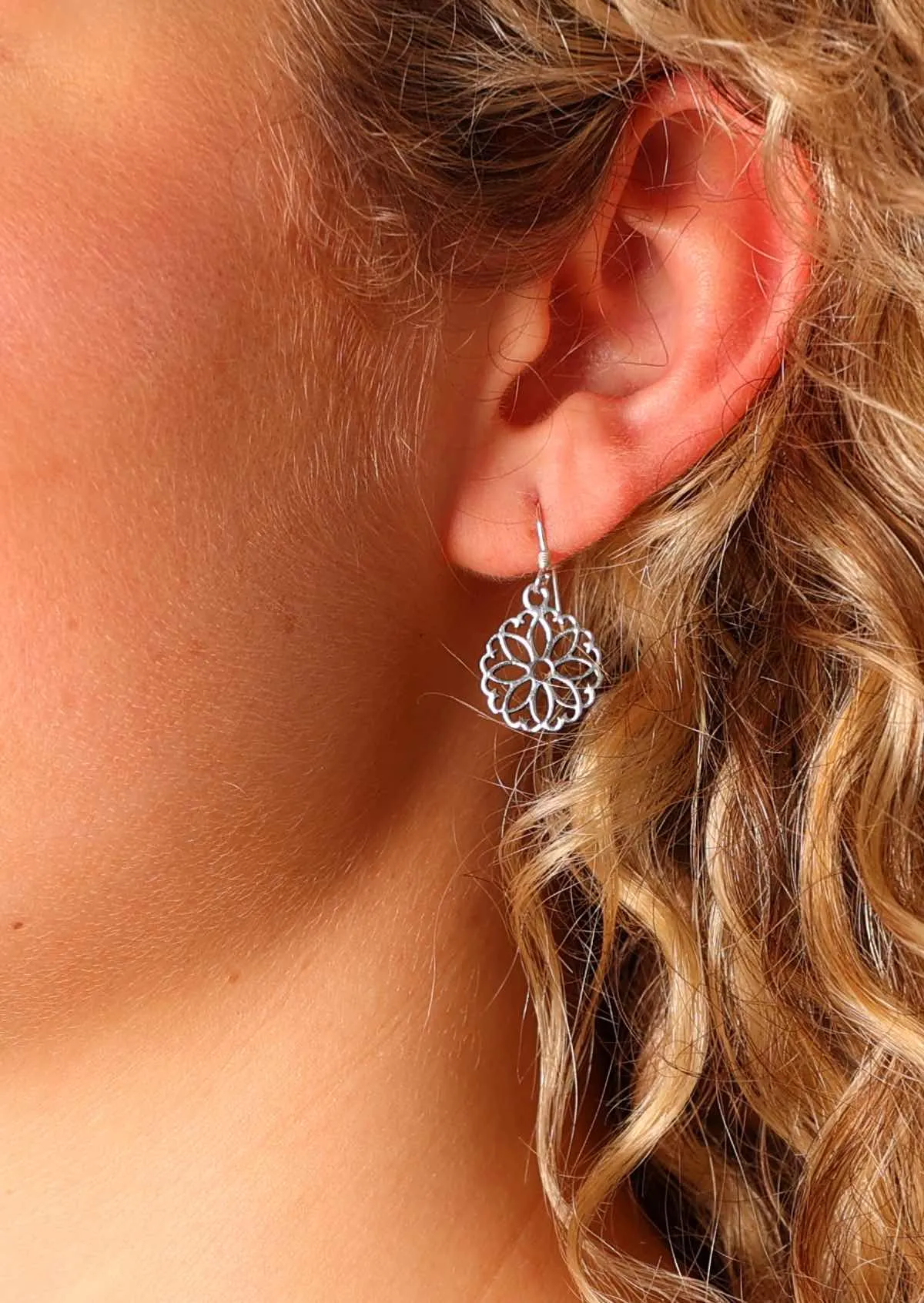 Bloomin Sweet Silver Earrings