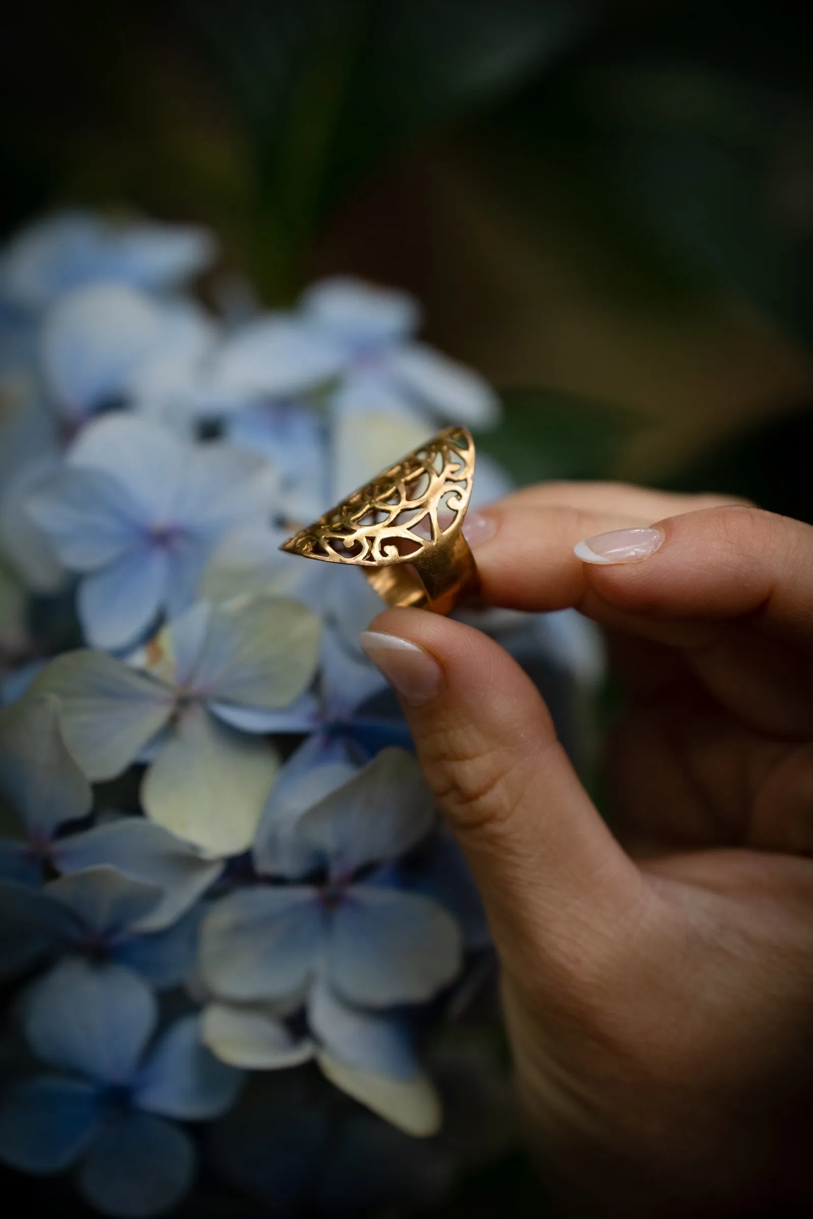 Bohemian Seed of life ring - Wholesale