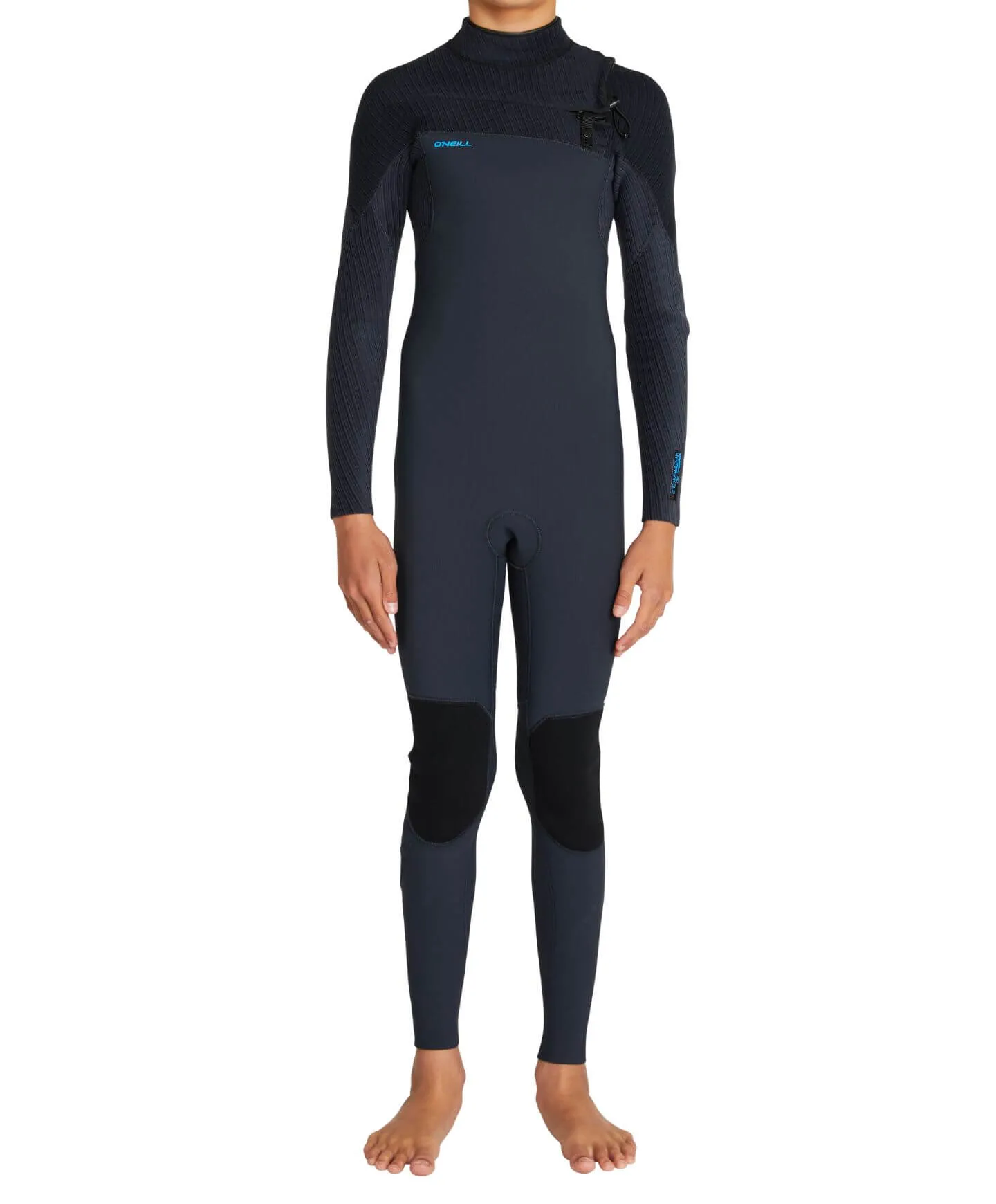 Boy's HyperFreak 3/2  Steamer Chest Zip Wetsuit - Gunmetal