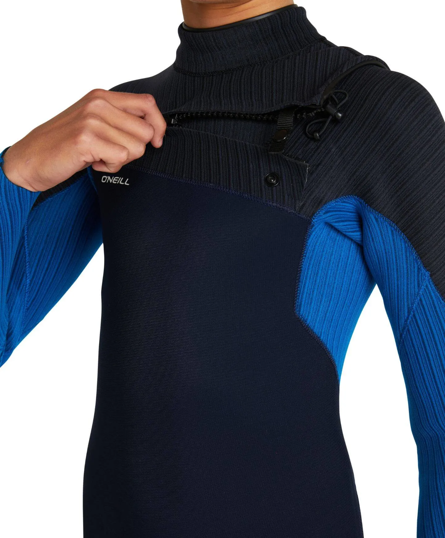 Boy's HyperFreak 4/3  Steamer Chest Zip Wetsuit - Abyss