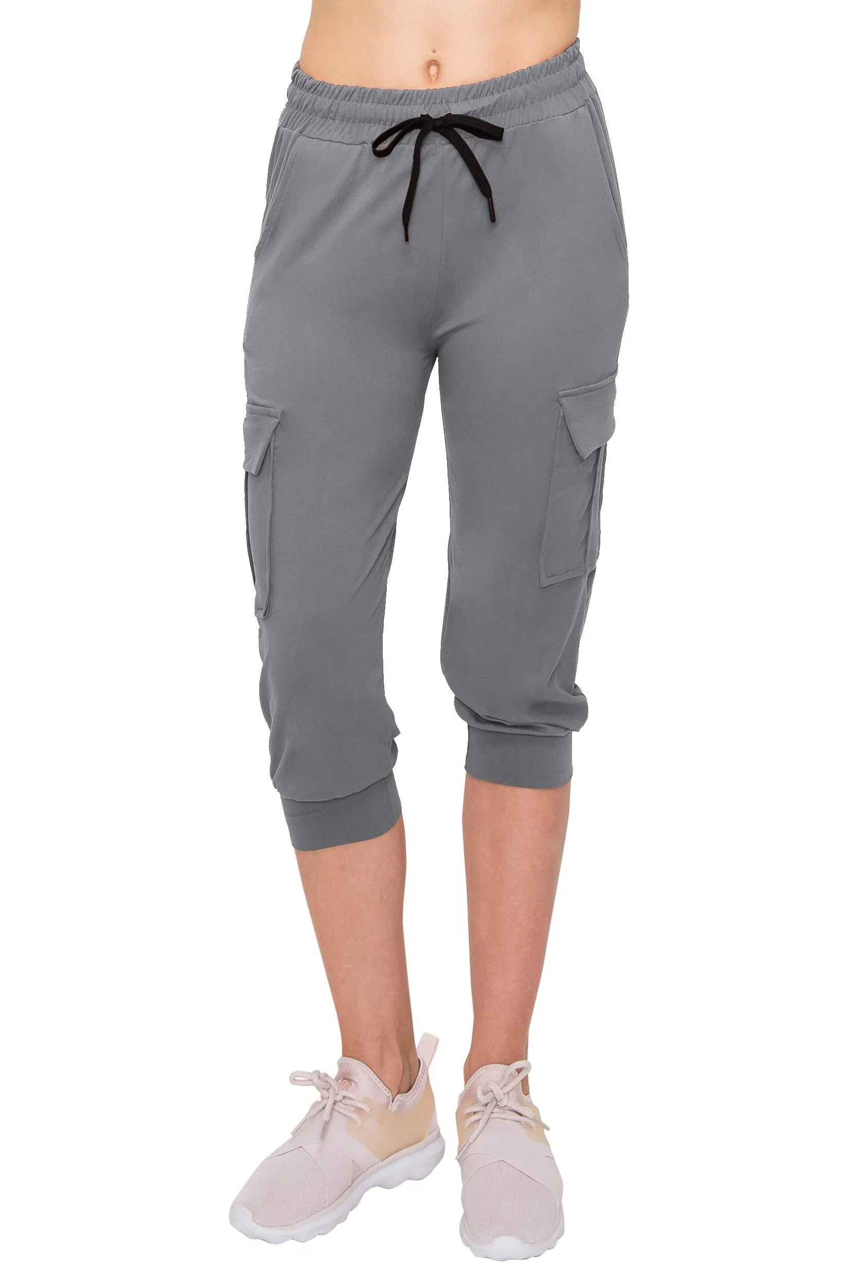 Capri Cargo Jogger Pants