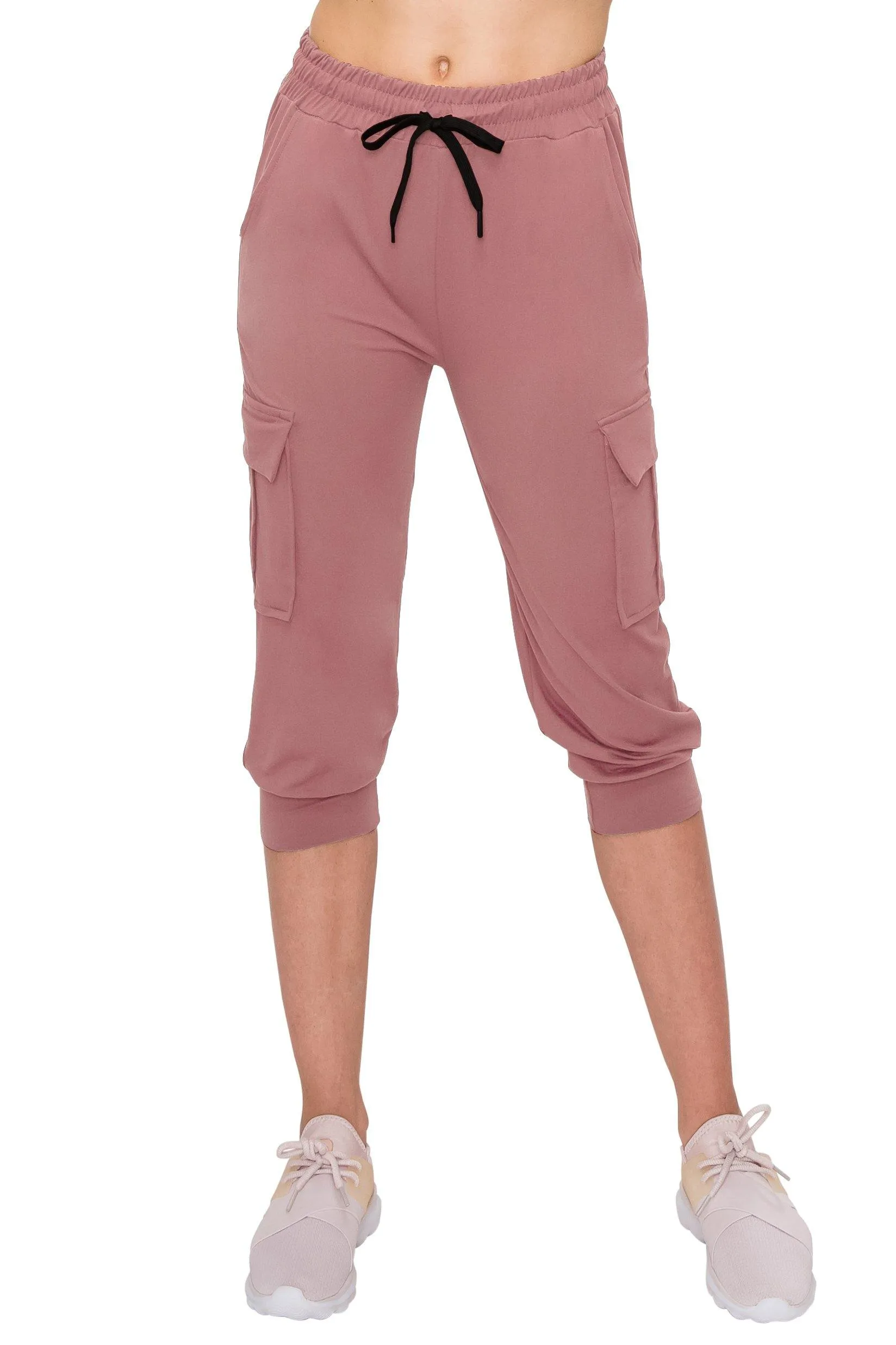 Capri Cargo Jogger Pants