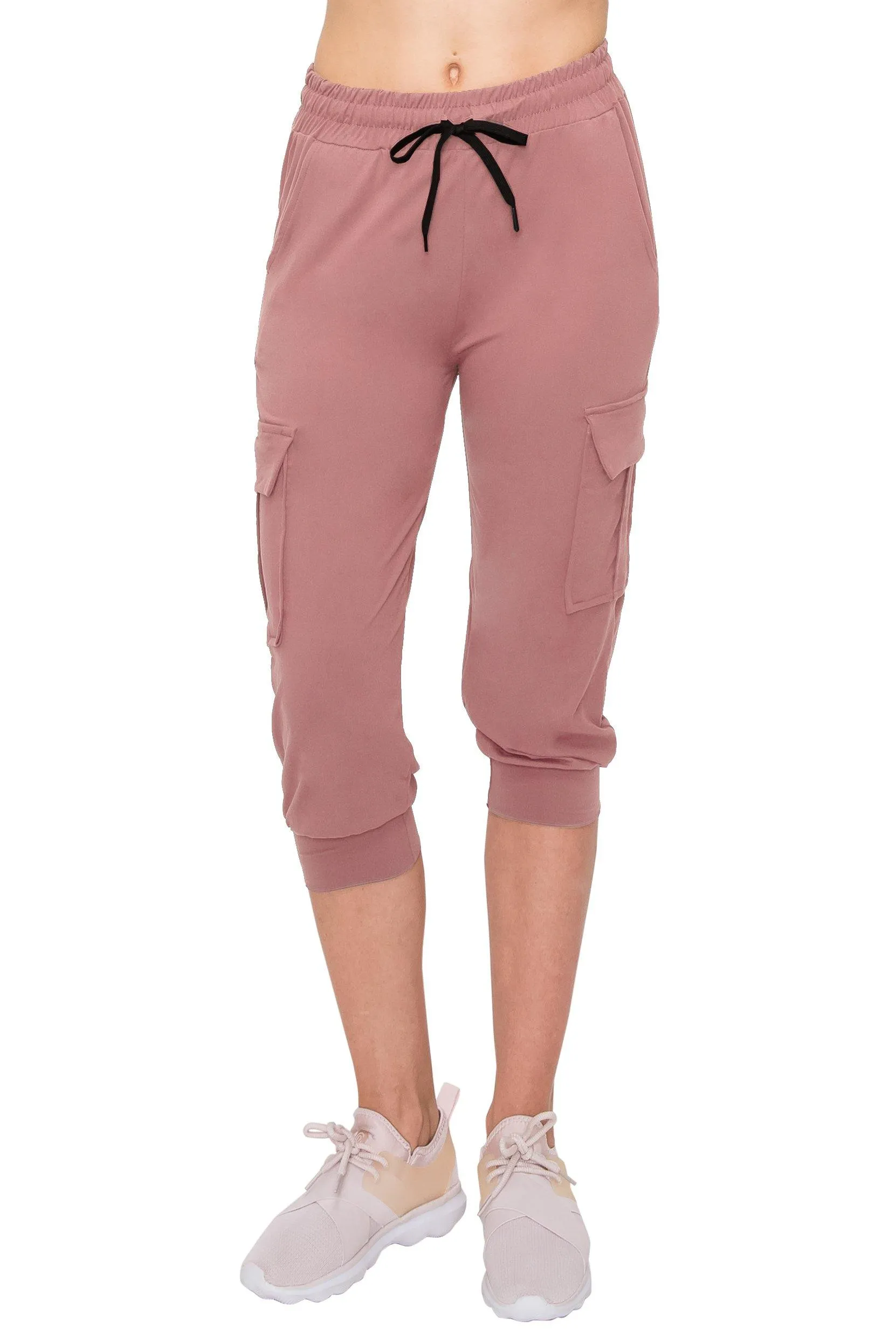 Capri Cargo Jogger Pants