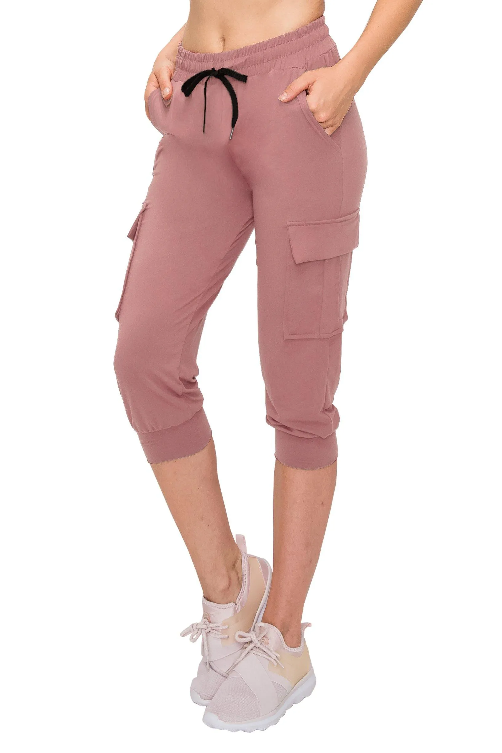 Capri Cargo Jogger Pants