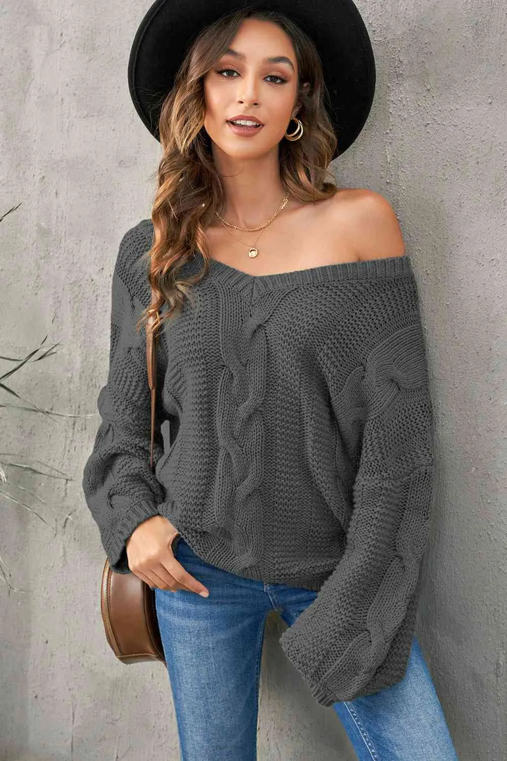 Casey Cable Knit Sweater