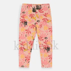 CLB Pink Flower Printed Leggy 1245