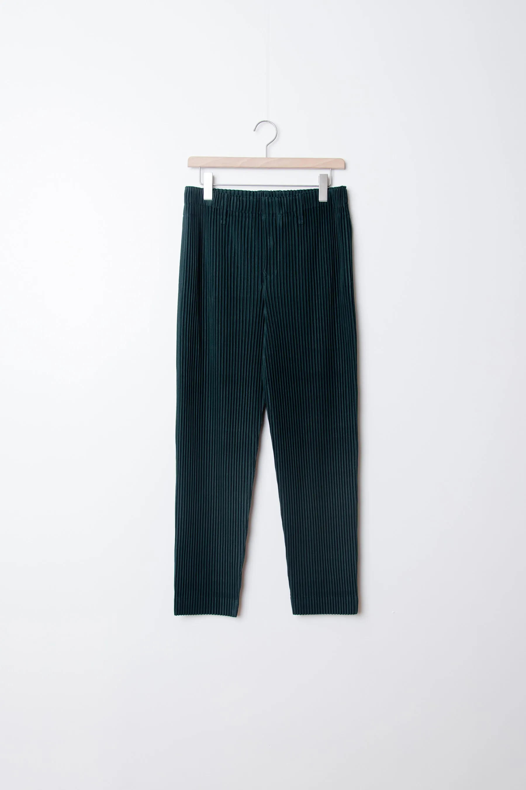 Colour Pleat Pant Deep Green JF184-69