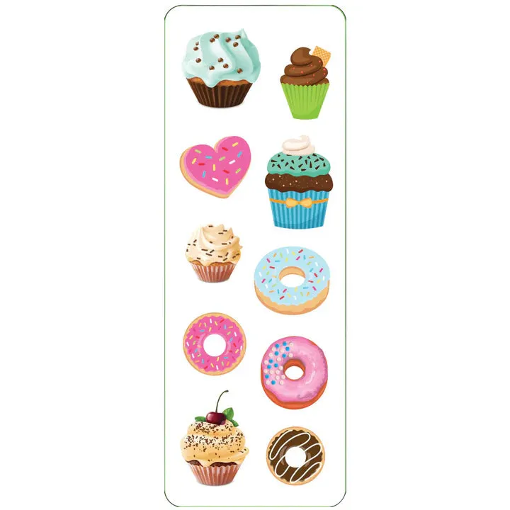 Cupcakes & Donuts Sticker Set