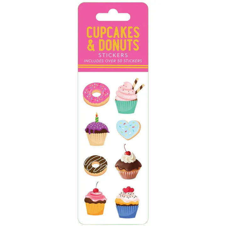 Cupcakes & Donuts Sticker Set