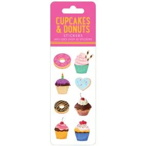 Cupcakes & Donuts Sticker Set