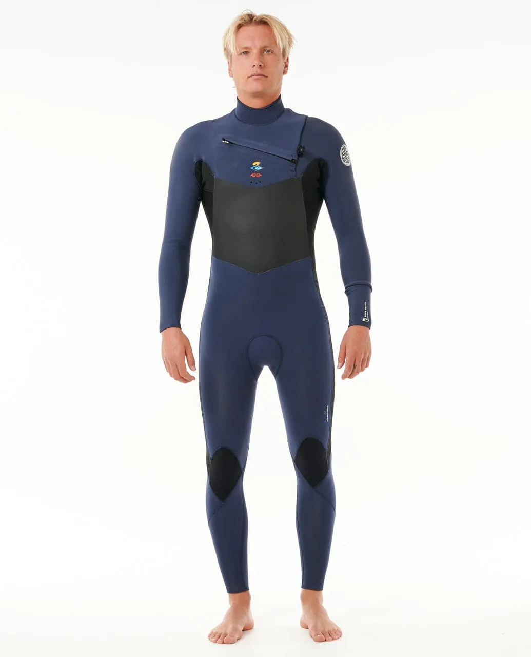 Dawn Patrol 3/2mm Chest Zip - Dark Navy (2024)