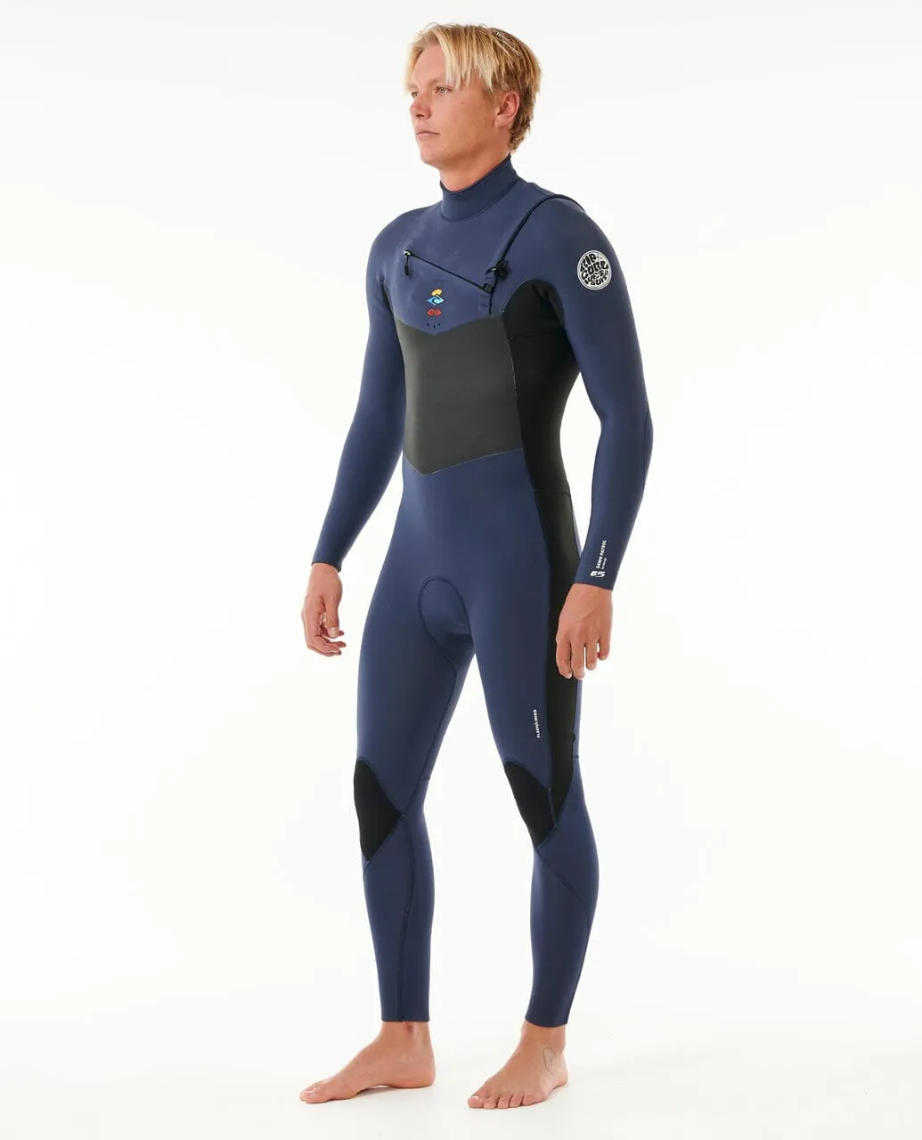 Dawn Patrol 3/2mm Chest Zip - Dark Navy (2024)