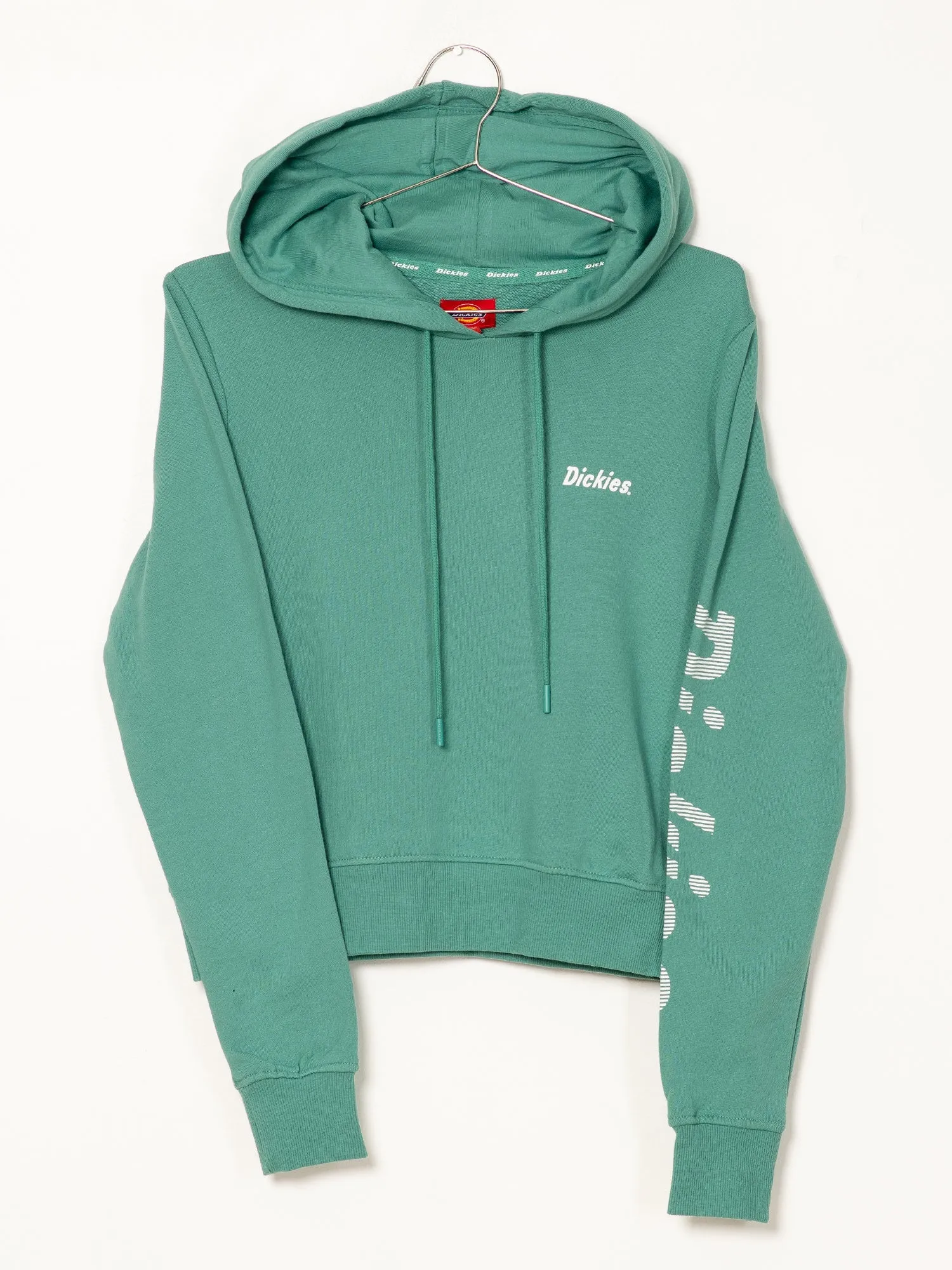 DICKIES CROP PULLOVER HOODIE  - CLEARANCE