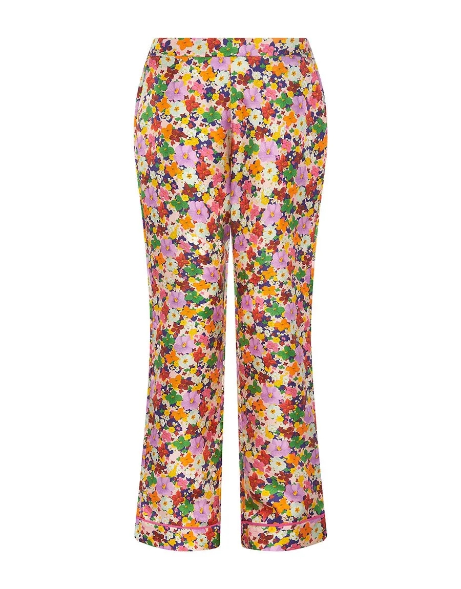 Eden Twill Trouser – Flower Burst