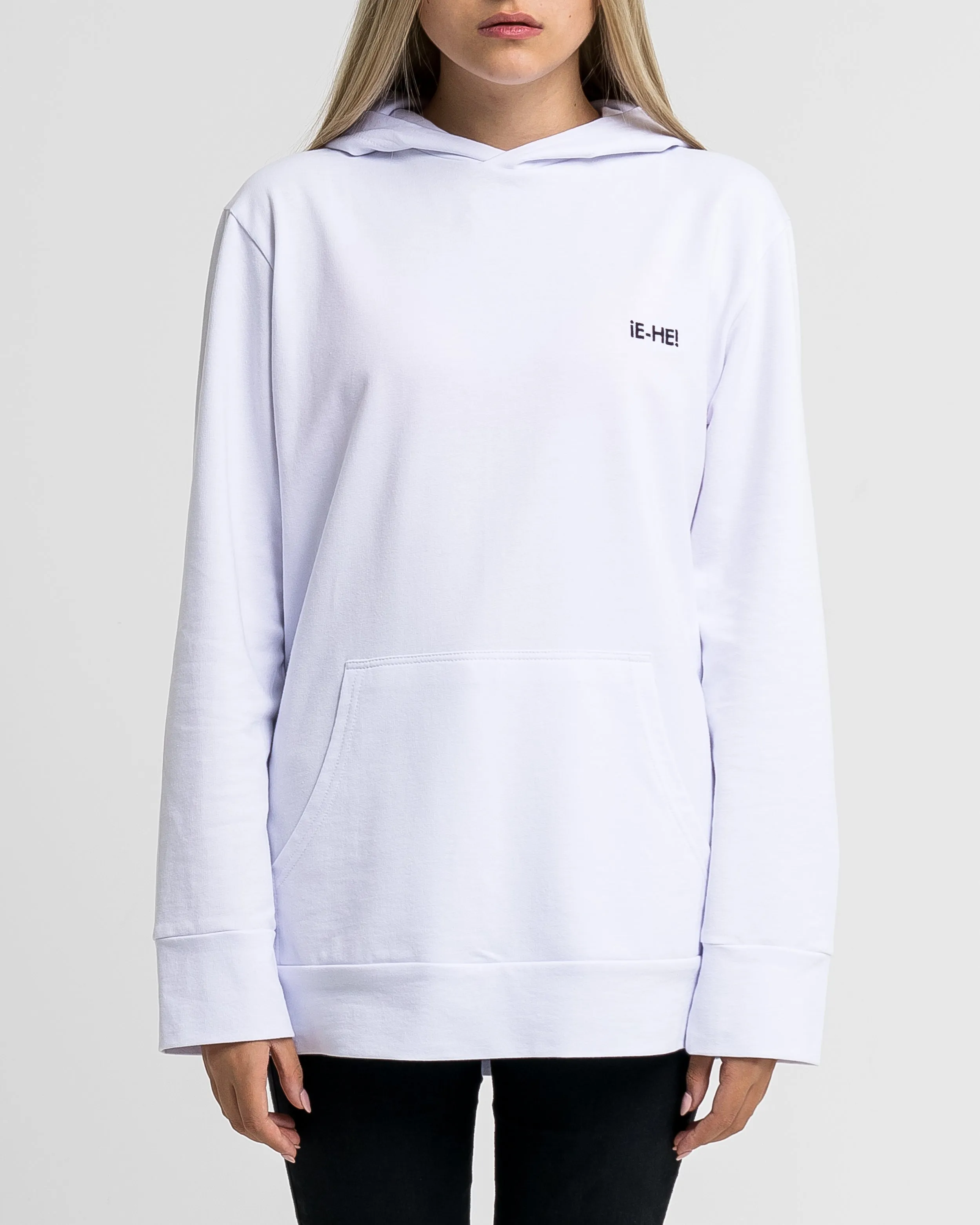 EHE Apparel Embroidered logo Hoodie - White