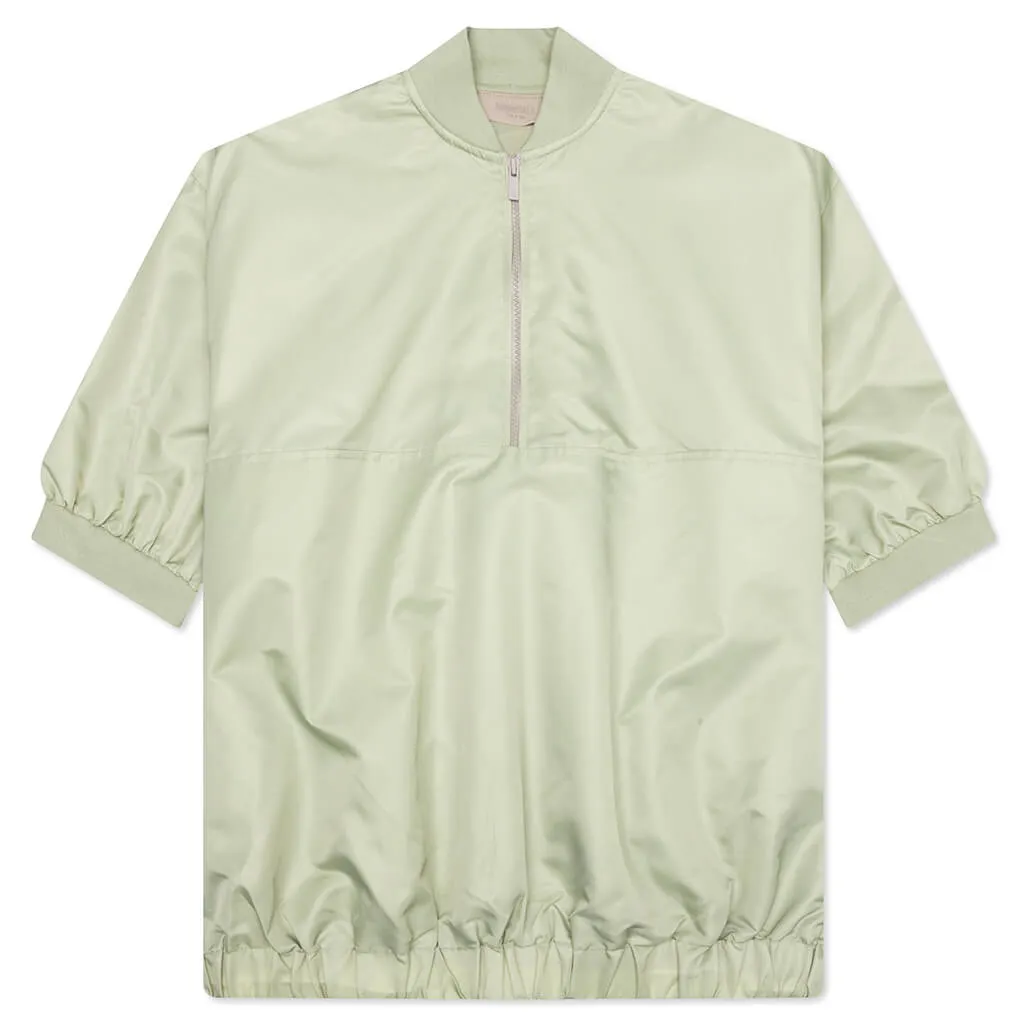 Essentials Half Zip Pullover - Seafoam