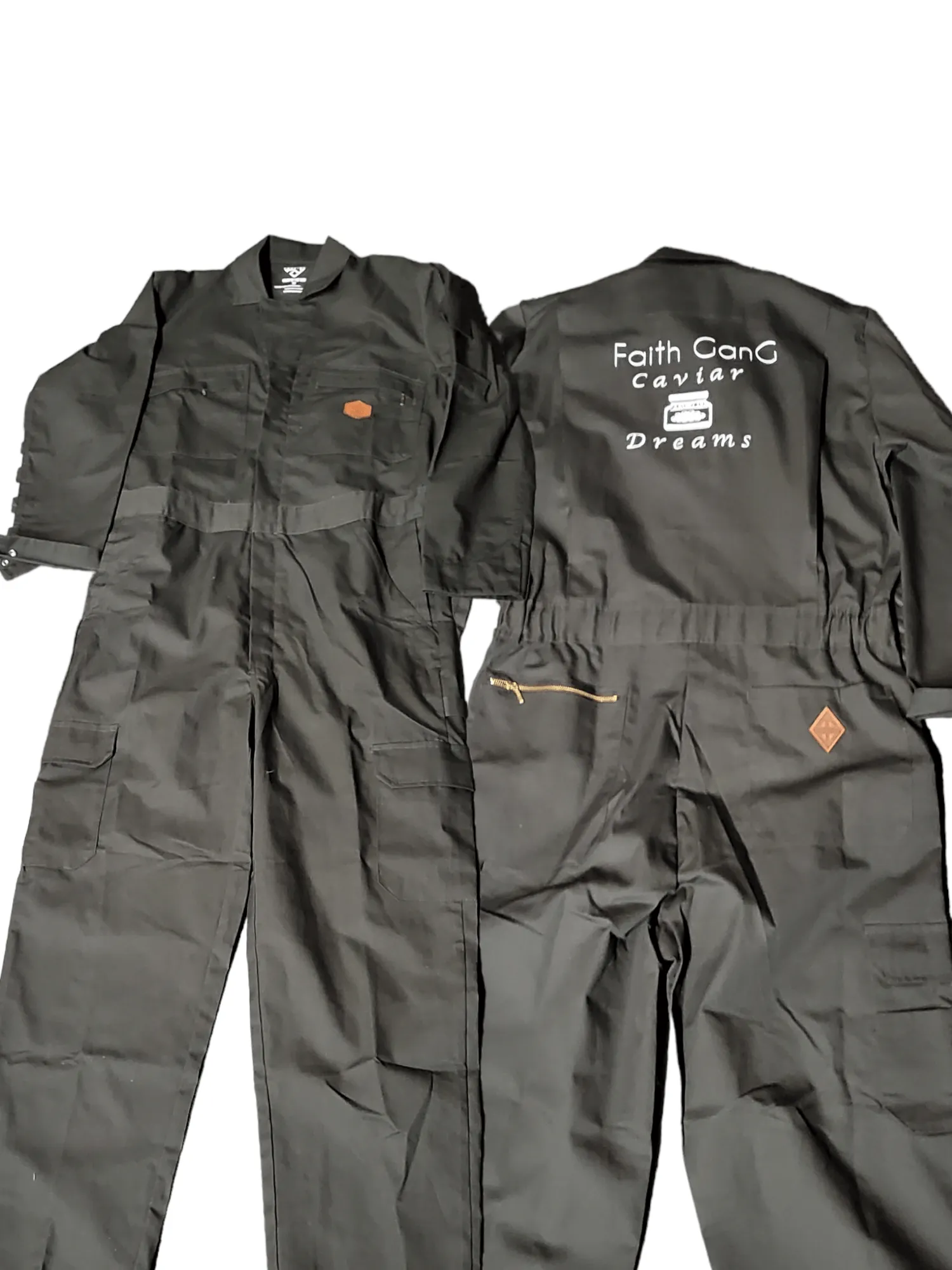 Faith Gang Caviar Men's Long Sleeve Coverall