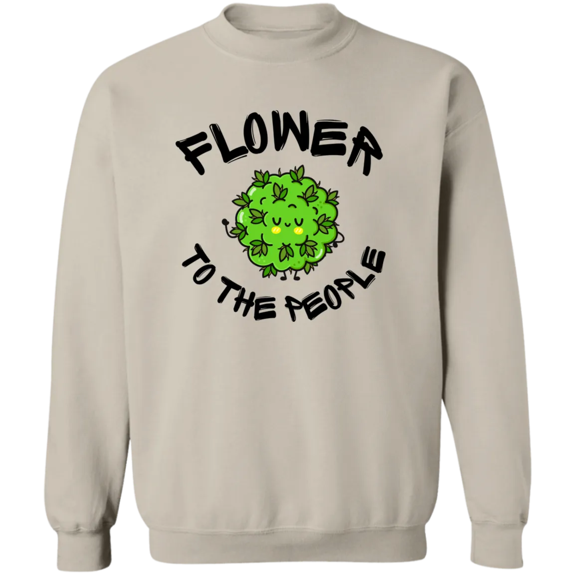 Flower To The People /White Sweatshirt