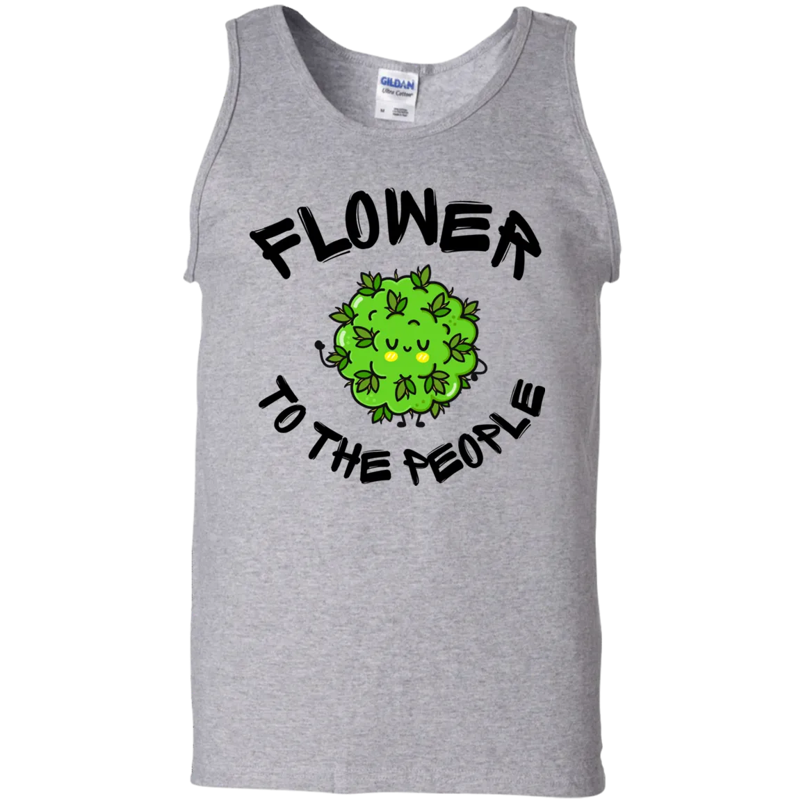 Flower To The People /White Tank Top