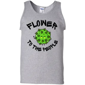 Flower To The People /White Tank Top