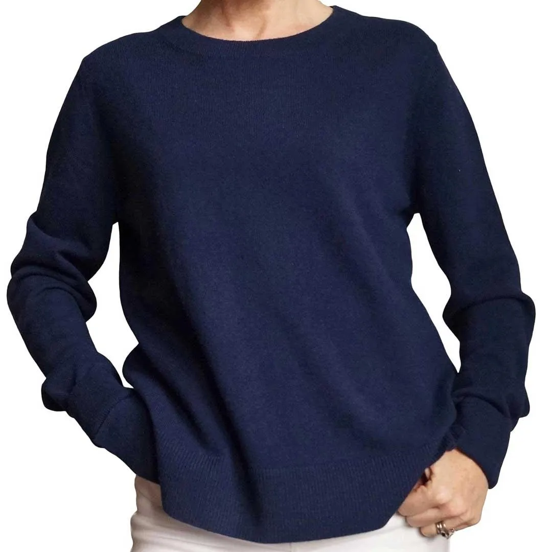 French Navy Cashmere Jumper SALE