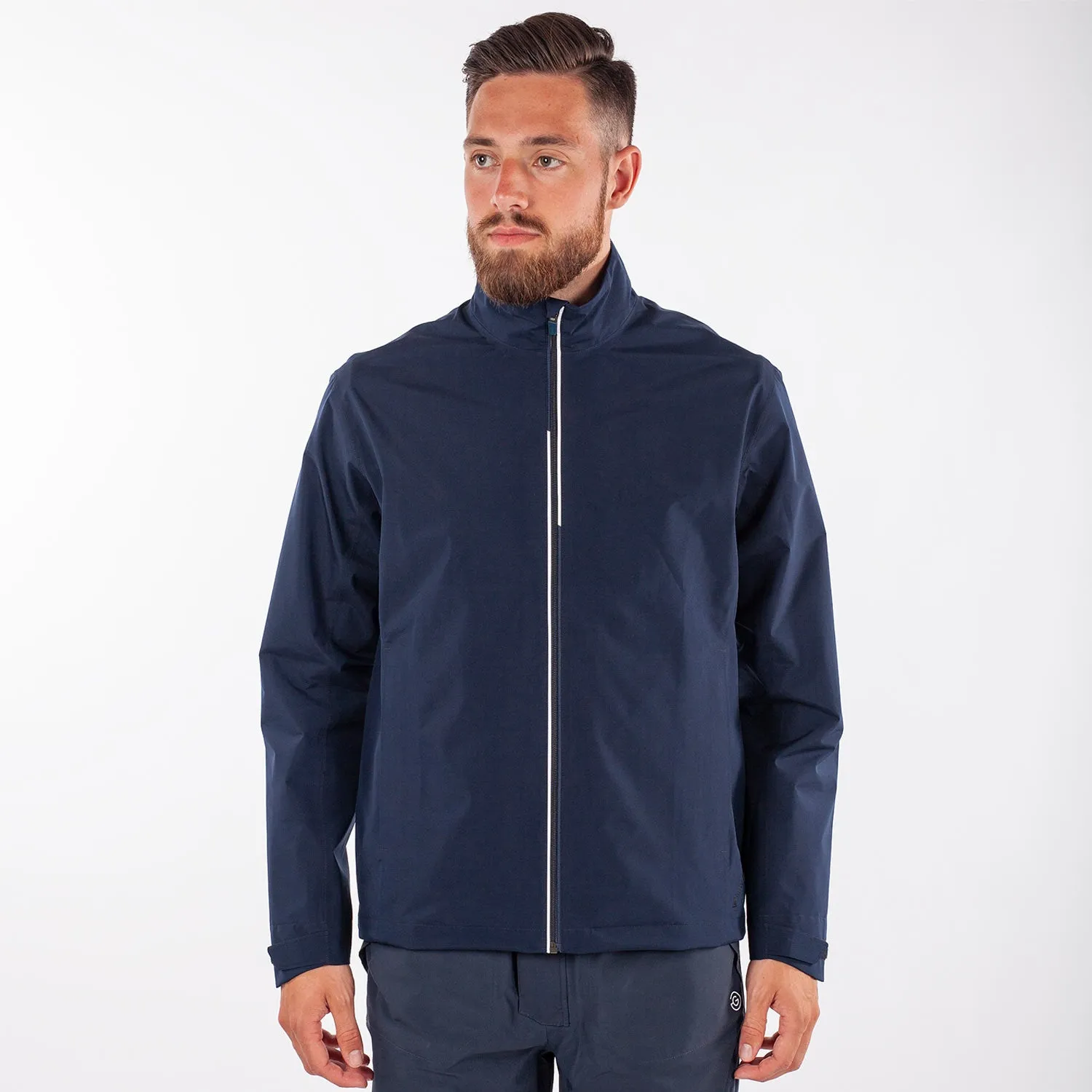 Galvin Green Arvin Gore-Tex Paclite Golf Jacket - Navy/White