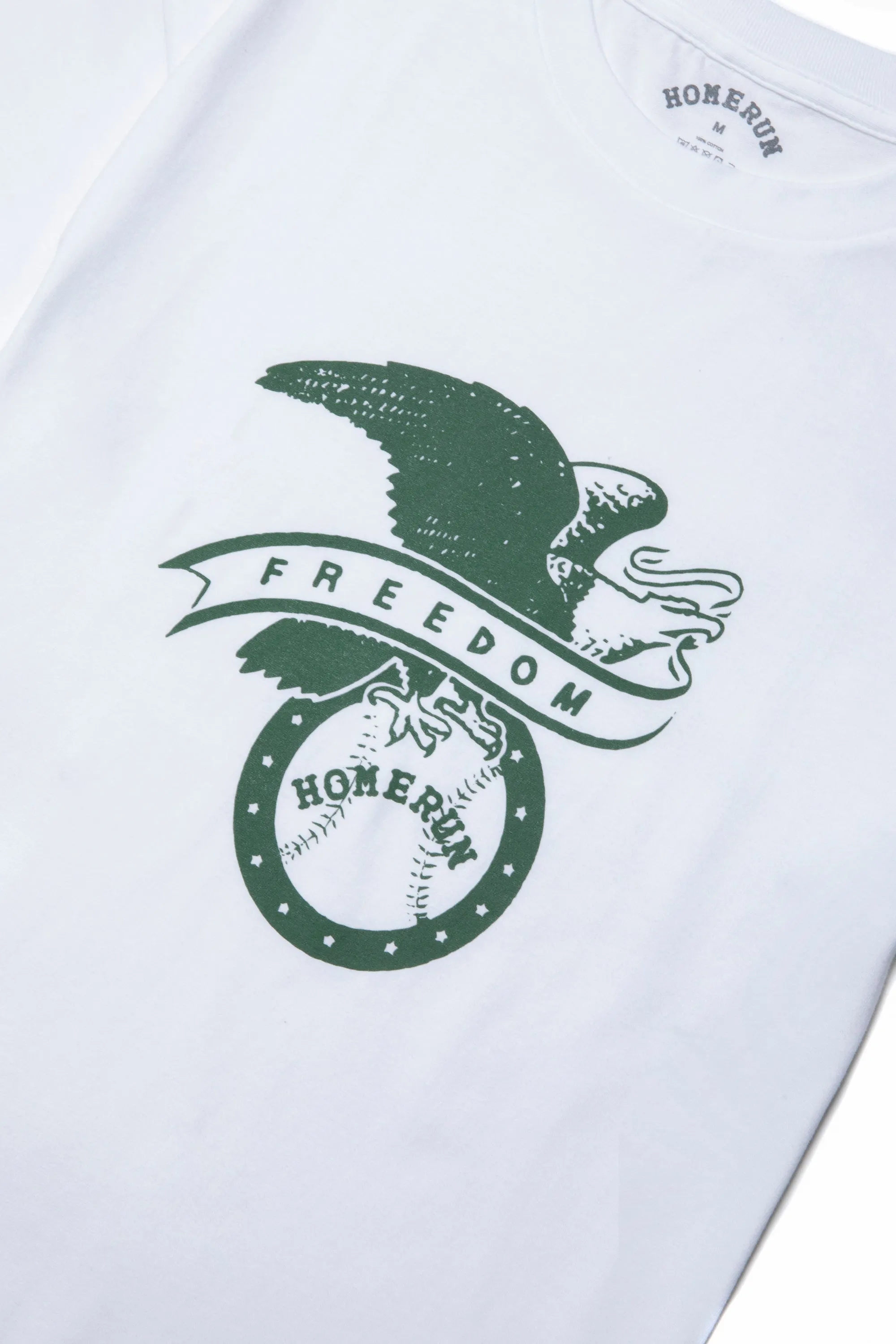 HOMERUN FREEDOM S/S TEE WHITE