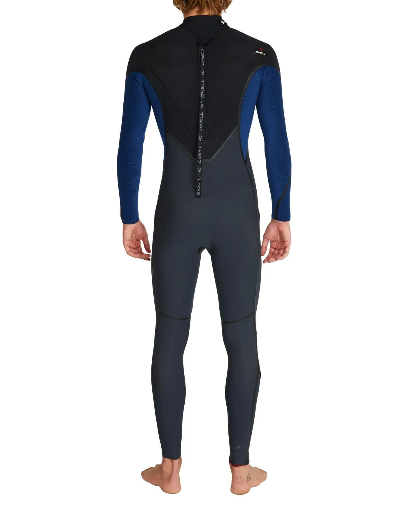 HyperFire 3/2mm Steamer Back Zip Wetsuit - Gunmetal