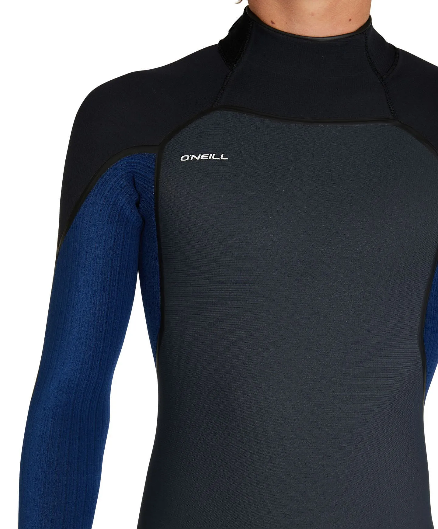 HyperFire 3/2mm Steamer Back Zip Wetsuit - Gunmetal