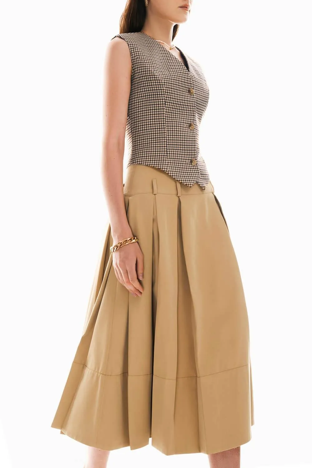 Ibe Pleated Skirt