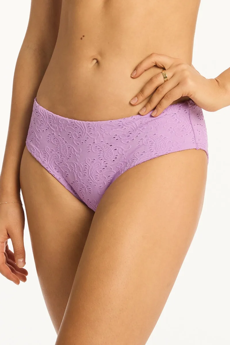 Interlace Mid Bikini Pant