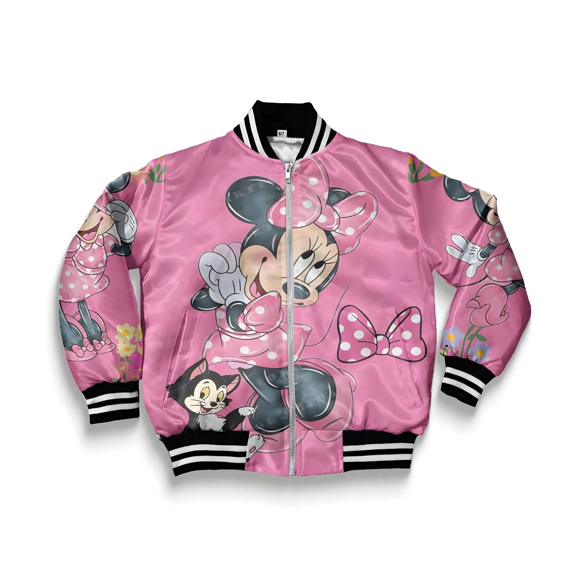 Kids minnie flower Bomber