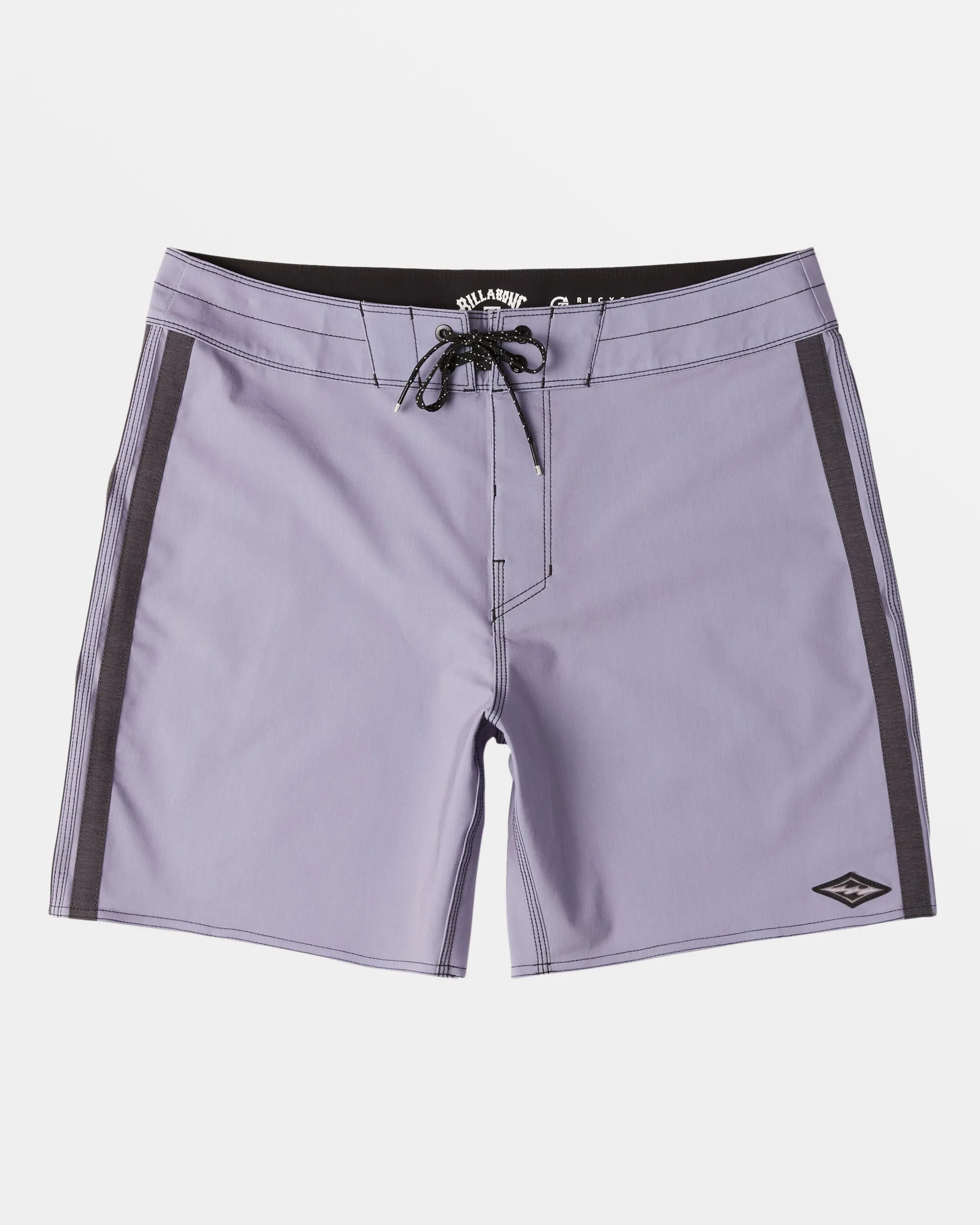 Kirra Pro Performance 17 Boardshorts - Purple Ash