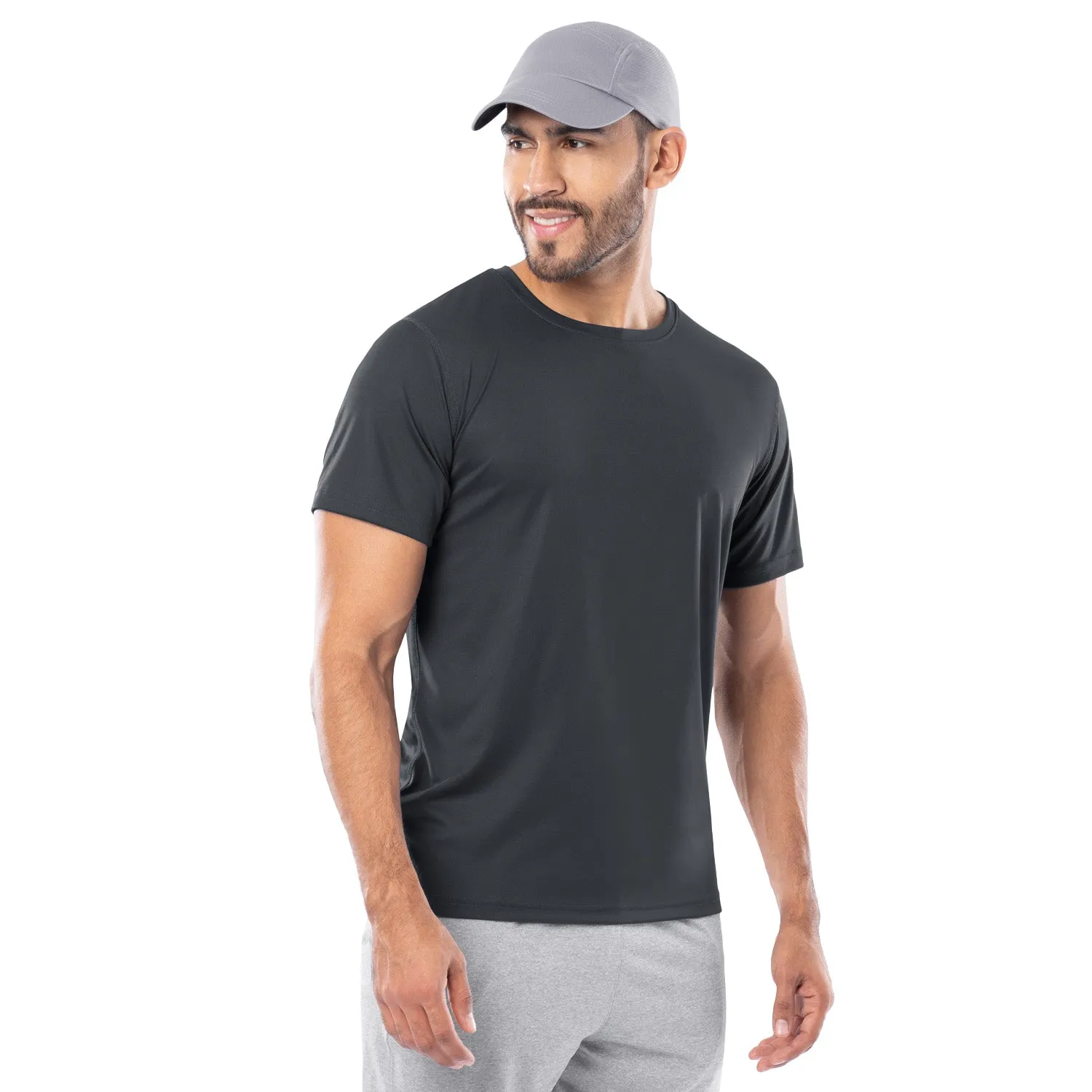 Men's Dark Grey Training T-Shirt