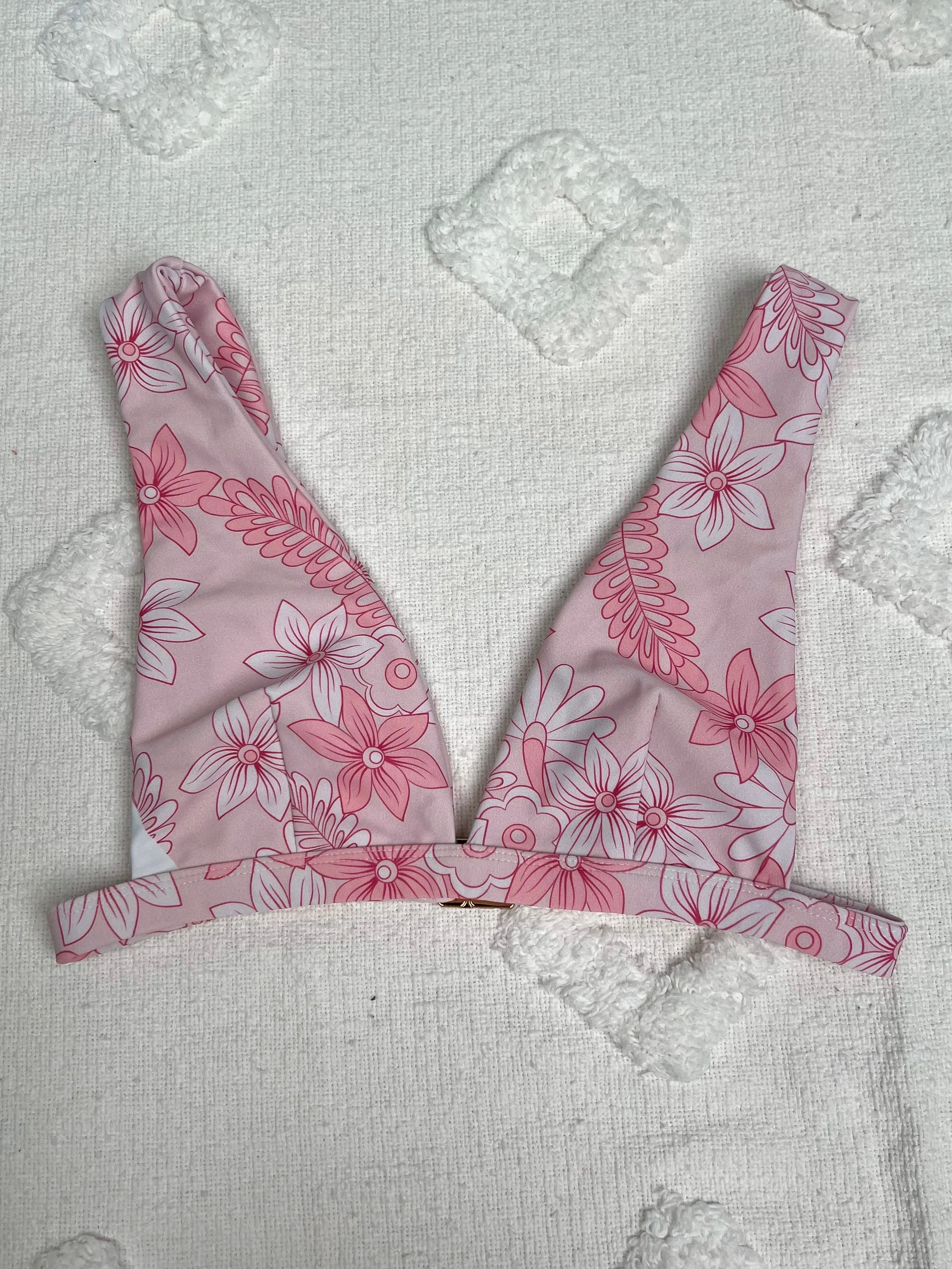 Pink Kiss Razz Bikini Top