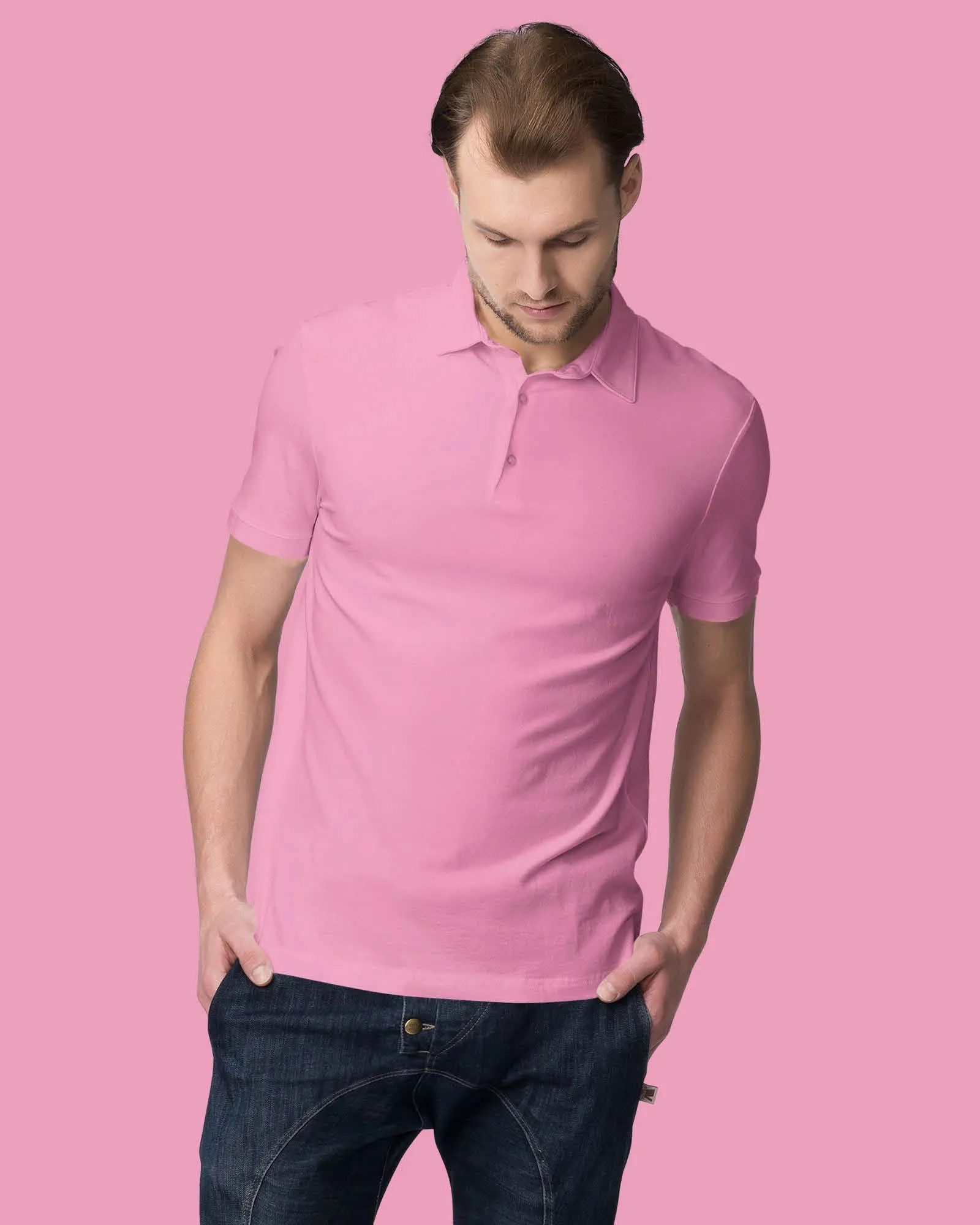 Polo: Salmon Pink